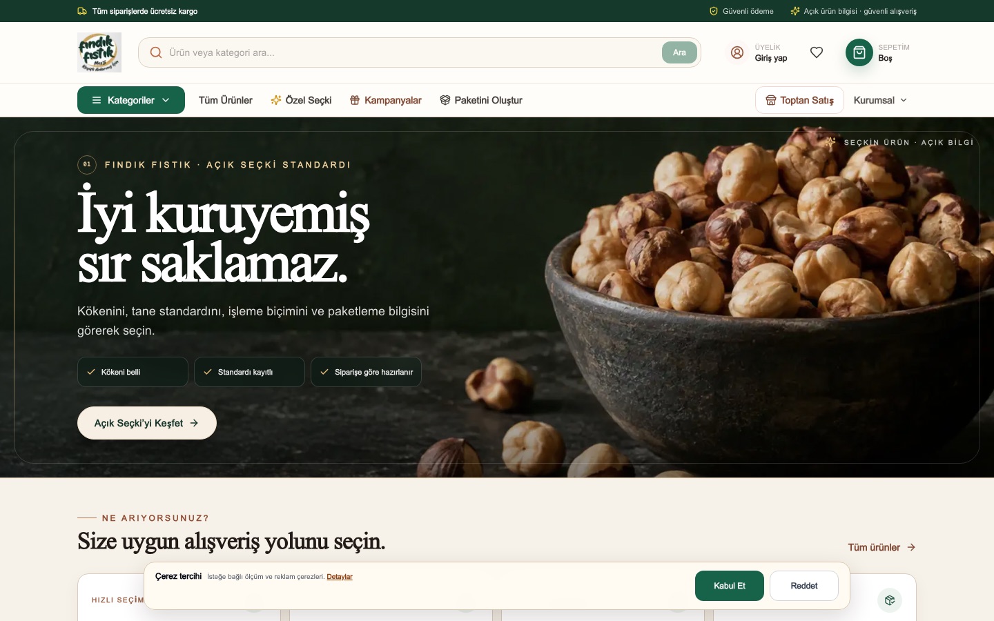 Fındık Fıstık proje önizlemesi